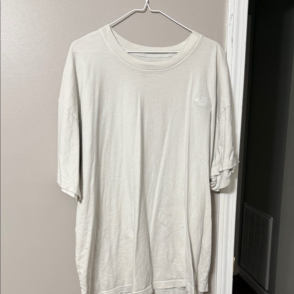 The North Face Men's Off-White Short Sleeve Tee
